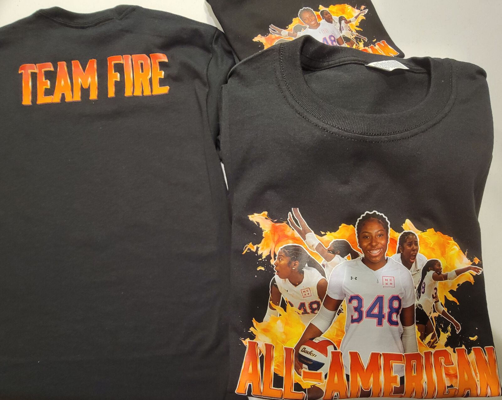 Full-color digital print football jersey design by Pneuma Custom Designs