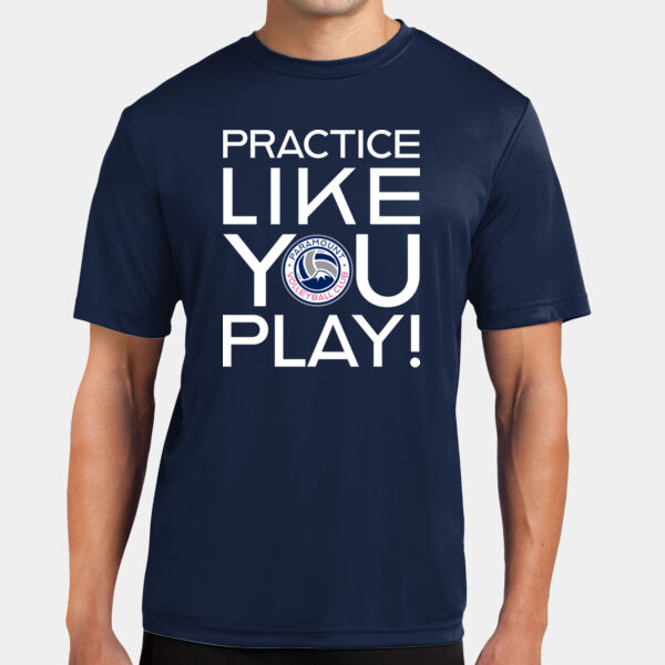 PVC "PRACTICE LIKE YOU PLAY" TALL Performance T-shirt Thumbnail