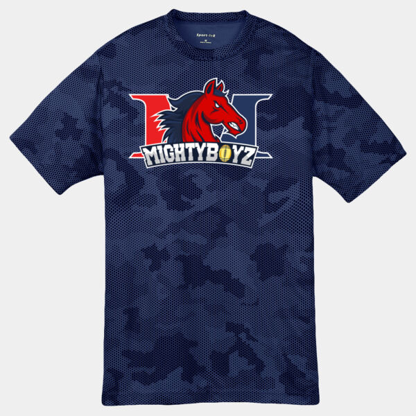 Mighty Boyz Camo-Hex Youth Performance Tee Thumbnail