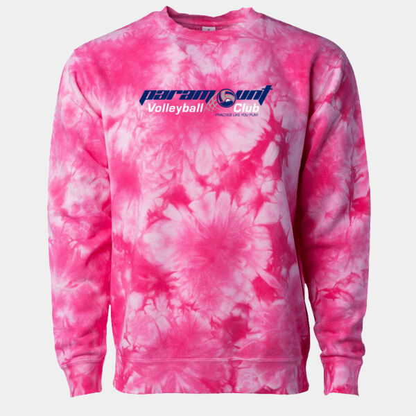PVC Signature Midweight Tie-Dyed Crewneck Sweatshirt Thumbnail