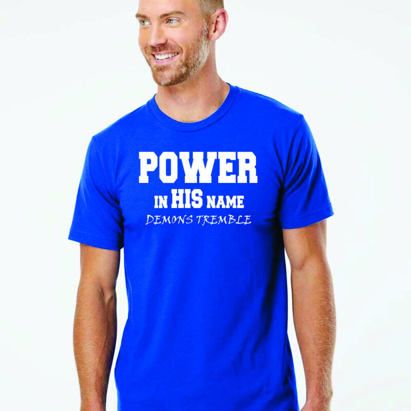 Power in HIS Name Tee Thumbnail