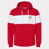Varsity Fleece Colorblocked Hooded Sweatshirt Thumbnail