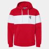 Varsity Fleece Colorblocked Hooded Sweatshirt Thumbnail
