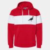 Varsity Fleece Colorblocked Hooded Sweatshirt Thumbnail