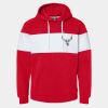 Varsity Fleece Colorblocked Hooded Sweatshirt Thumbnail