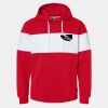 Varsity Fleece Colorblocked Hooded Sweatshirt Thumbnail