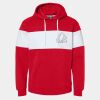 Varsity Fleece Colorblocked Hooded Sweatshirt Thumbnail