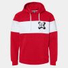 Varsity Fleece Colorblocked Hooded Sweatshirt Thumbnail