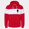 Varsity Fleece Colorblocked Hooded Sweatshirt Thumbnail