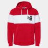 Varsity Fleece Colorblocked Hooded Sweatshirt Thumbnail