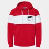 Varsity Fleece Colorblocked Hooded Sweatshirt Thumbnail