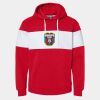 Varsity Fleece Colorblocked Hooded Sweatshirt Thumbnail