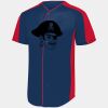 Youth Full-Button Baseball Jersey Thumbnail