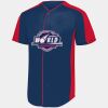 Youth Full-Button Baseball Jersey Thumbnail