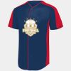 Youth Full-Button Baseball Jersey Thumbnail