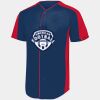 Youth Full-Button Baseball Jersey Thumbnail