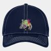 Stretch Mesh Contrast Stitch Cap Thumbnail