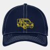 Stretch Mesh Contrast Stitch Cap Thumbnail