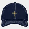 Stretch Mesh Contrast Stitch Cap Thumbnail