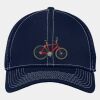 Stretch Mesh Contrast Stitch Cap Thumbnail