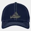 Stretch Mesh Contrast Stitch Cap Thumbnail