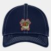 Stretch Mesh Contrast Stitch Cap Thumbnail