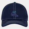 Stretch Mesh Contrast Stitch Cap Thumbnail