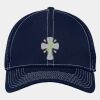 Stretch Mesh Contrast Stitch Cap Thumbnail