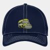 Stretch Mesh Contrast Stitch Cap Thumbnail