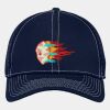Stretch Mesh Contrast Stitch Cap Thumbnail