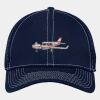 Stretch Mesh Contrast Stitch Cap Thumbnail