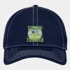 Stretch Mesh Contrast Stitch Cap Thumbnail