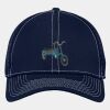 Stretch Mesh Contrast Stitch Cap Thumbnail