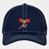 Stretch Mesh Contrast Stitch Cap Thumbnail
