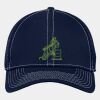 Stretch Mesh Contrast Stitch Cap Thumbnail