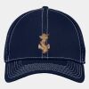 Stretch Mesh Contrast Stitch Cap Thumbnail