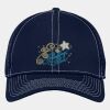 Stretch Mesh Contrast Stitch Cap Thumbnail