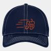 Stretch Mesh Contrast Stitch Cap Thumbnail