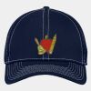Stretch Mesh Contrast Stitch Cap Thumbnail
