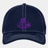 Stretch Mesh Contrast Stitch Cap Thumbnail