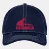 Stretch Mesh Contrast Stitch Cap Thumbnail