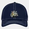 Stretch Mesh Contrast Stitch Cap Thumbnail