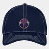 Stretch Mesh Contrast Stitch Cap Thumbnail