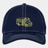 Stretch Mesh Contrast Stitch Cap Thumbnail
