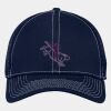 Stretch Mesh Contrast Stitch Cap Thumbnail