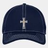 Stretch Mesh Contrast Stitch Cap Thumbnail