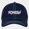 Stretch Mesh Contrast Stitch Cap Thumbnail