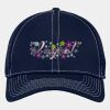 Stretch Mesh Contrast Stitch Cap Thumbnail