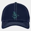 Stretch Mesh Contrast Stitch Cap Thumbnail