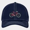 Stretch Mesh Contrast Stitch Cap Thumbnail